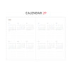 Calendar - 2023 Mon Journal B6 Dated Monthly Diary Planner