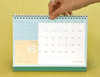 2023 Monthly Guide Standing Flip Desk Calendar