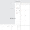 Monthly plan - 2023 Little Things Dated Weekly Planner Diary