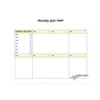 Weekly plan - 2023 My Buddy Dated Weekly Diary Planner