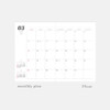 Monthly plan - Buyme 2023 Langsam Dated Weekly Diary Planner