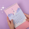 PLEPLE 2023 Chou Chou Monthly Standing Desk Calendar