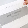 2023 Official Workroom Monthly Desk Pad Calendar