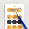 Detail of Nacoo Annyang Korean Hangul Message Sticker Pack