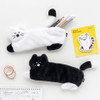 Plush Little Kitty Zipper Long Pencil Case
