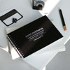 Black - Doodle 6 Months Undated Weekly Study Planner