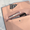 Tanning pink - Play Obje Pocket A4 PU File Folder Clutch Bag