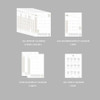 Calendar pages - Play Obje 2023 Cube Press lined Monthly Standing Calendar