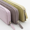 Zipper - Byfulldesign Double Pockets Zipper Pencil Case