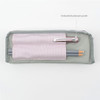 2 Fountain Pen Pockets - Byfulldesign Double Pockets Zipper Pencil Case