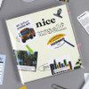 Example of use - Paperian Nice Mood School Removable Sticker Pack Of 30 Sheets