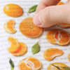Example of use - Appree Mandarin Fruit Clear Sticker