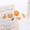 Example of use - Appree Mandarin Fruit Clear Sticker