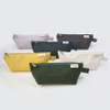O-check Canvas Standard Zipper Pencil Case