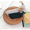 O-check Canvas Standard Zipper Pencil Case