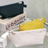 O-check Canvas Standard Zipper Pencil Case