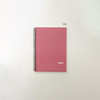 9mm red - Gunmangzeung 6mm 7mm 9mm 13mm Wirebound Lined Notebook