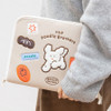 ROMANE Poodle Brothers 11" iPad Tablet Zipper Case Bag