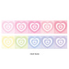 Heart Beam - Real Love Heart Clover Paper Stickers