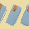 Light denim - On The Table Denim Zipper Pencil Case Pouch