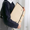 Beige - Multi Pocket 15 inches Laptop Sleeve Case