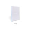 White - Indigo Storage A4 Clear File Folder Book