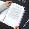 Exampe of use - Indigo Storage A4 Clear File Folder Book
