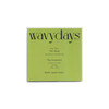 Green - Wavydays Medium Plain Notebook V3