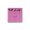 Pink - Wavydays Medium Plain Notebook V3