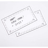 Set of 20 sheets - Universal Condition Antique Memo Card 20 Sheets