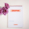 Universal Condition Twin Wire A5 Pink Grid Notebook