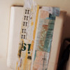 Vintage Collage Skyblue Masking Tape