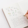 Usage example of Byfulldesign Making Memory Medium Lined Notebook