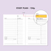 study plan - Ardium Perfect Study Club Dateless Daily Planner Ver2