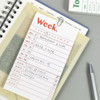 Example of use - Paperian Lists to Live By Planning Checklist Memo Notepad