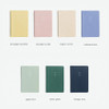Colors of Notable Memory Wirebound Dateless Daily Planner