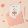 Party - Busisi Bear Message Card and Envelope Set