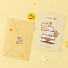 Cake - Busisi Bear Message Card and Envelope Set