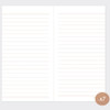 Lined note - Daily Log Sunrise 31 Days Planner Notebook