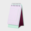 Lavender - Checklist Twin Wire Perforated Notepad