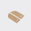 Yellow ocher - Denim Tag Paper Pencil Cap Pack of 2