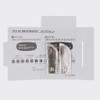 Silver - Denim Tag Paper Pencil Cap Pack of 2