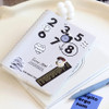 Num 8 - Indigo Storage Wire Bound 6 Grid Notebook