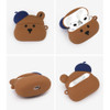 Brown - My Buddy Wireless Earbuds Case for Airpods 3rd