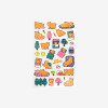 Lazy bear - Line Holographic Removable Sticker