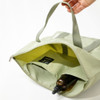 Moss green - Travelus Lightweight Medium Zipper Tote Bag