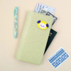 BT21 Minini Leather Patch Chimmy Long Passport Holder Cover