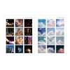 Lighting, Cloud - Dailylife Photo Paper Sticker Pack of 60 sheets