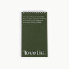 Moss green - Paperian Lists To Live By To Do List Notepad
