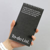 Cosmos black - Paperian Lists To Live By To Do List Notepad